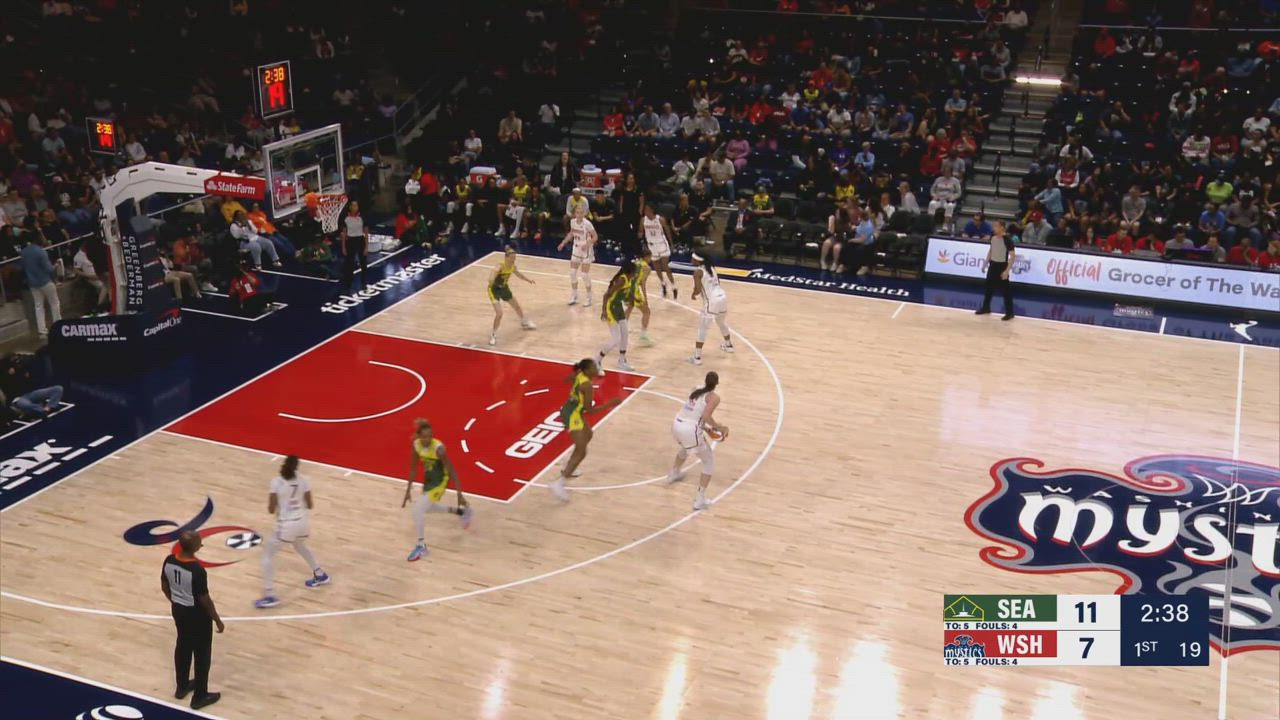 Highlights From Stefanie Dolson 5-Assist Game